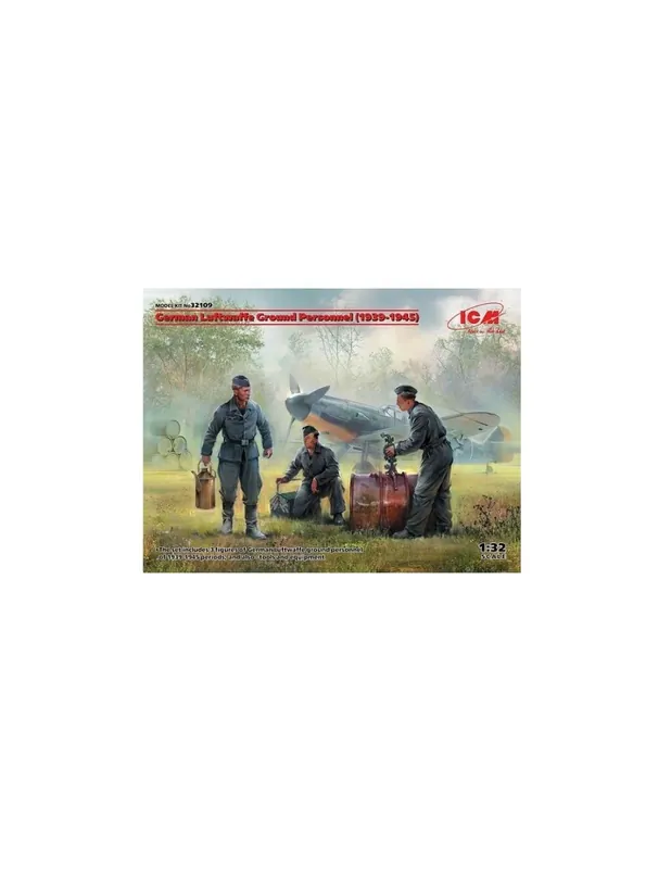 Lichidare de stoc ICM 32109 German Luftwaffe Ground Personnel