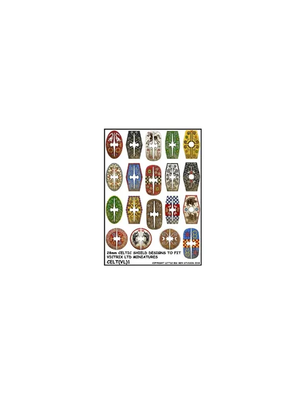 Calitate înaltă Victrix CELT(VL)1 Gallic Shield Transfers 1