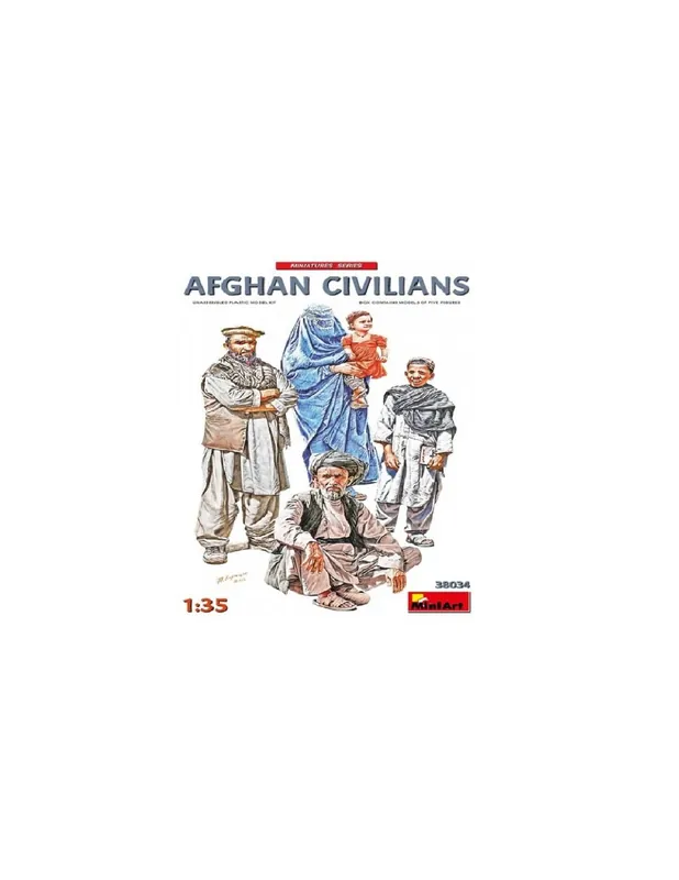 MiniArt 38034 Afghan Civilians Plată sigură
