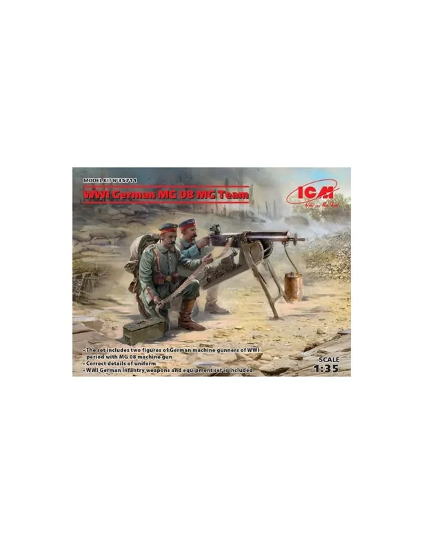 Reduceri ICM 35711 WWI German MG08 MG Team