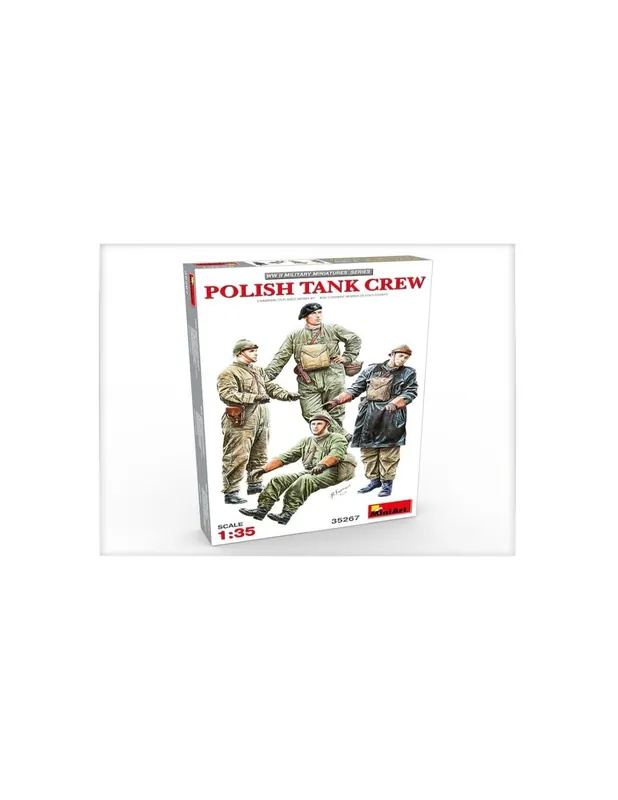 MiniArt 35267 Polish Tank Crew Retur gratuit