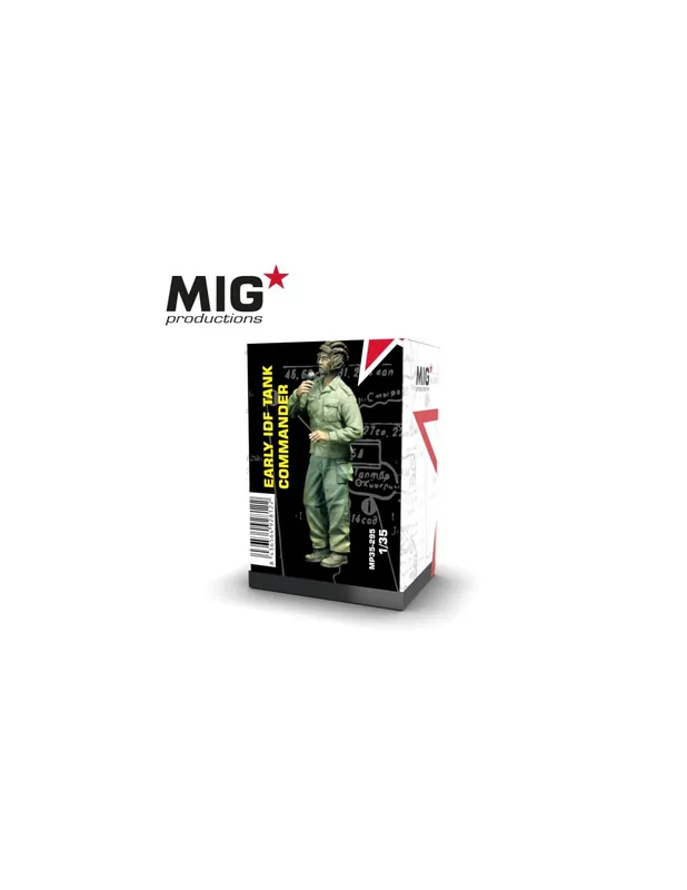 MIG Production MP35-295 Early IDF Tank Commander Expediere rapidă