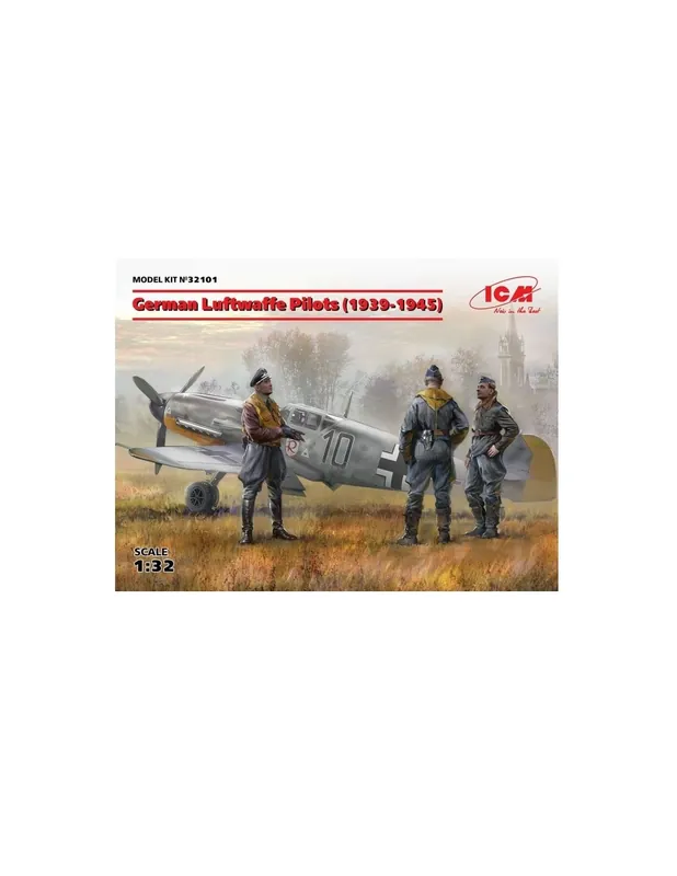 Comandă acum ICM 32101 German Luftwaffe Pilots 1939-1945