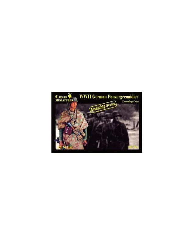 Preferatul clienților Caesar CM7717 WWII German Panzergrenaidier (Camouflage Cape)