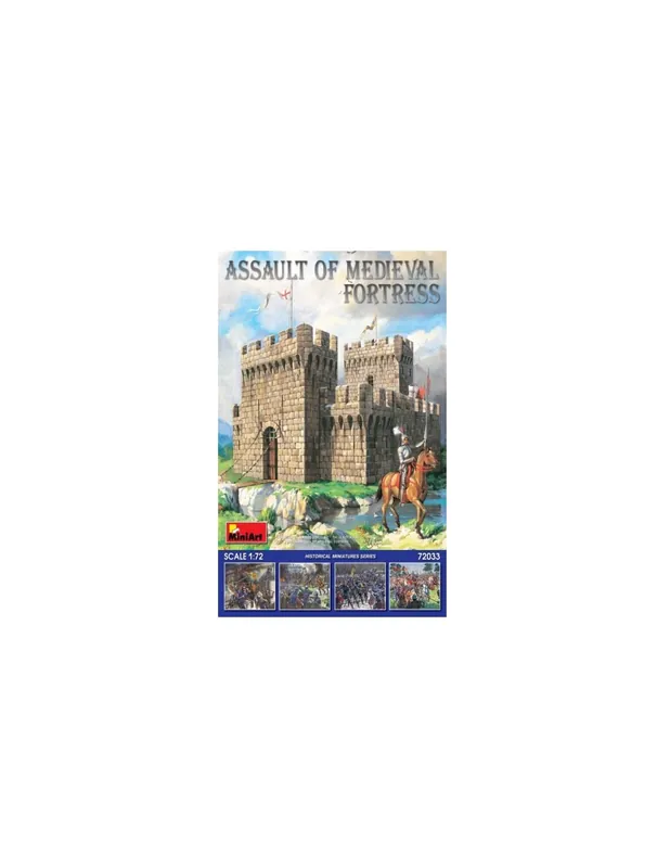 MiniArt 72033 Assault Of Medieval Fortress Premium