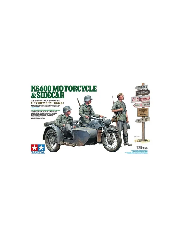 Tamiya 35384 KS600 Motorcycle Sidecar Discount