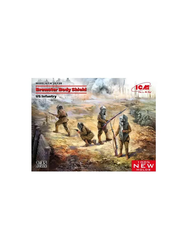 Reducere de preț ICM 35720 Brewster Body Shield US Infantry