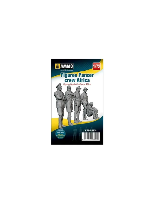 A.MIG-8920 Figures Panzer crew Africa Ofertă exclusivă