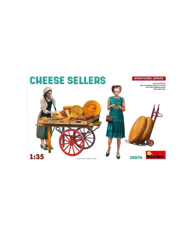 MiniArt 38076 Cheese Sellers Cel mai bun preț