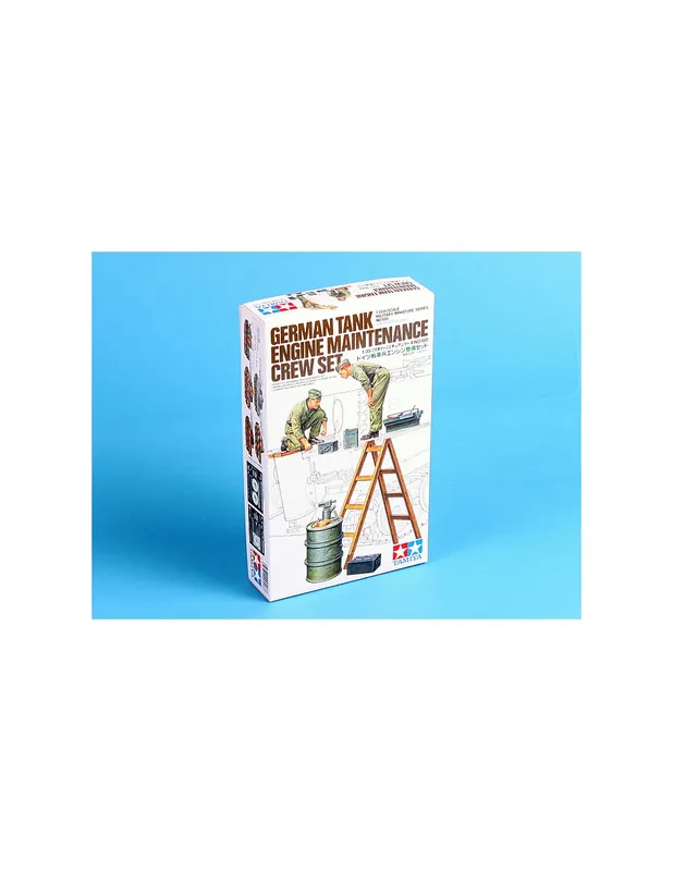 Retur ușor Tamiya 35180 German Tank Engine Maintenance Crew Set