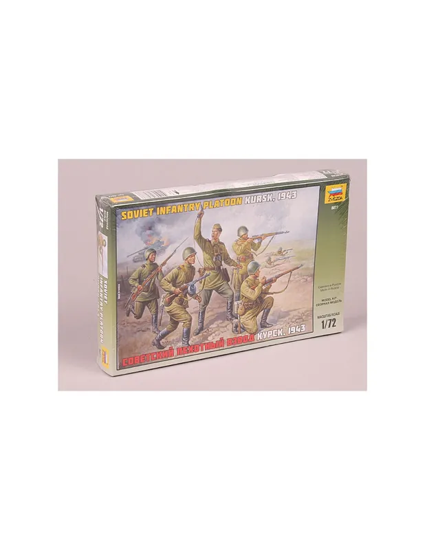 Super ofertă Zvezda 8077 Soviet Infantry WWII