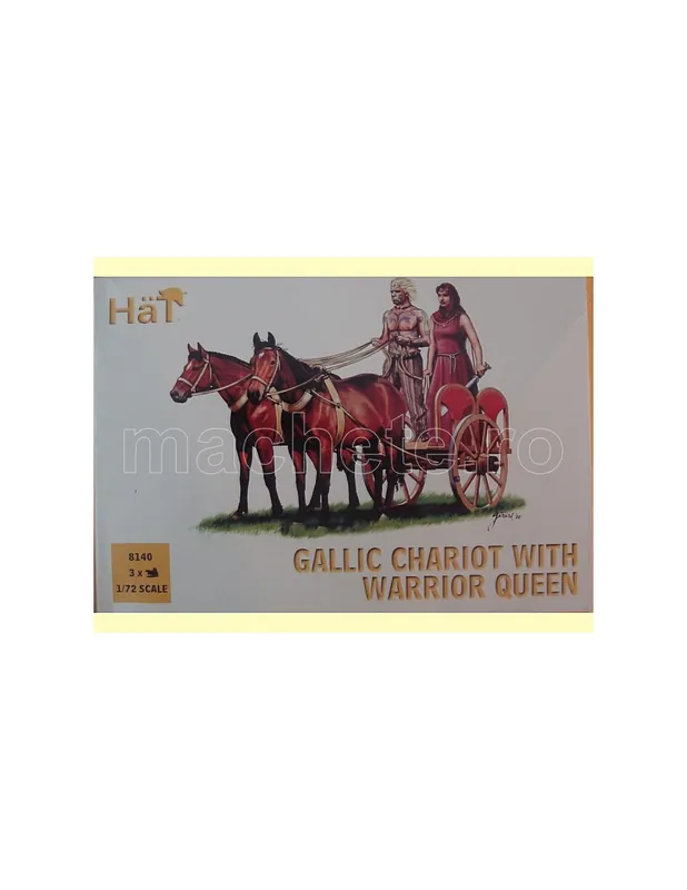 Comandă acum HaT 8140 Gallic Chariot With Warrior Queen