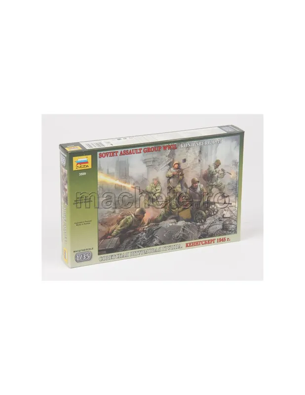 Zvezda 3509 Soviet Assault Group WWII - Konigsberg 1945 Preț redus