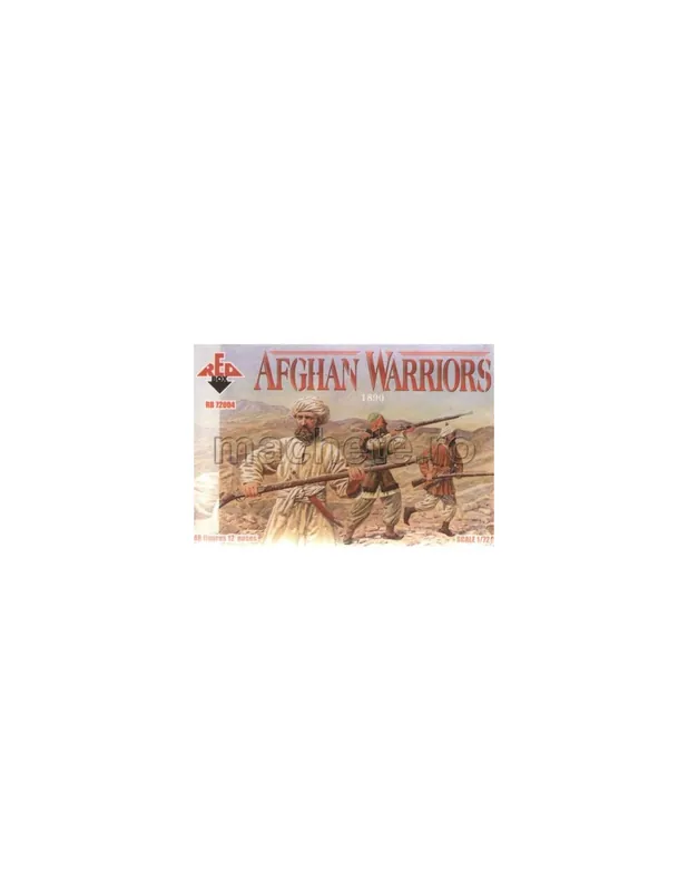 Red Box 72004 Afghan Warriors 1890 Popular