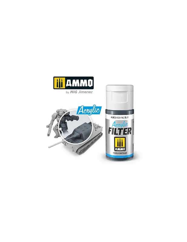 A.MIG-0829 Acrylic Filter Pale Blue Disponibil imediat
