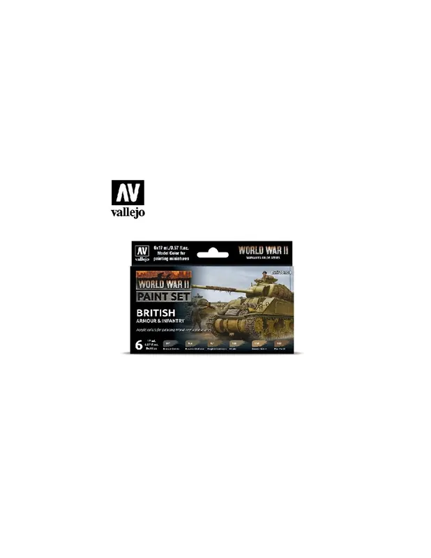 Cumpără acum Vallejo 70204 British Armour & Infantry WWII
