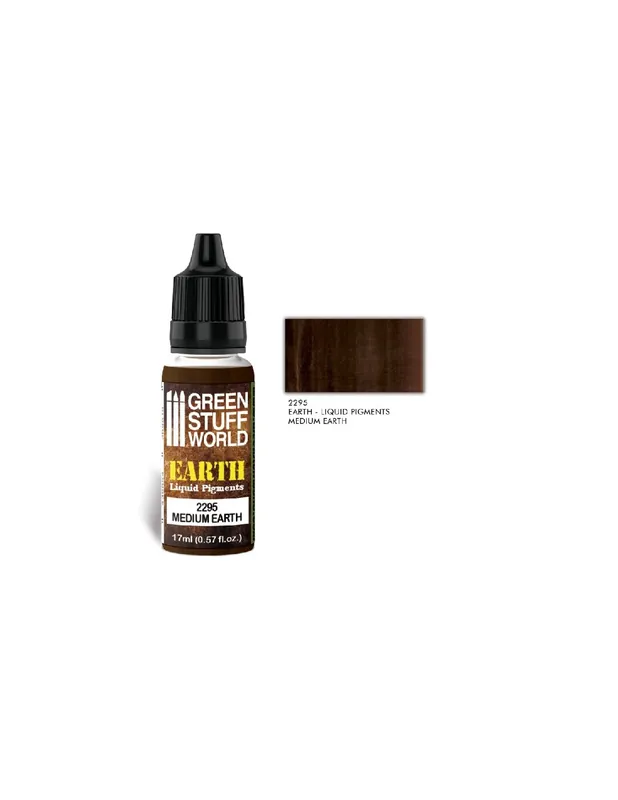 Livrare rapidă Green Stuff 2295 506549 Liquid Pigments Medium Earth 17 ml