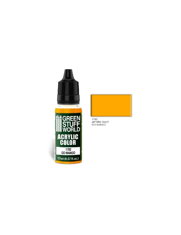 Reducere specială Green Stuff 501414 Acrylic Color GO Mango (1782)