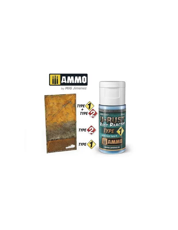 Cumpără online A.MIG-2257 U-Rut Rust Reactor Type 1 15 ml.