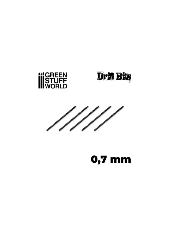 Green Stuff 10145 506440 Drill bit in 0.7 mm Plată securizată
