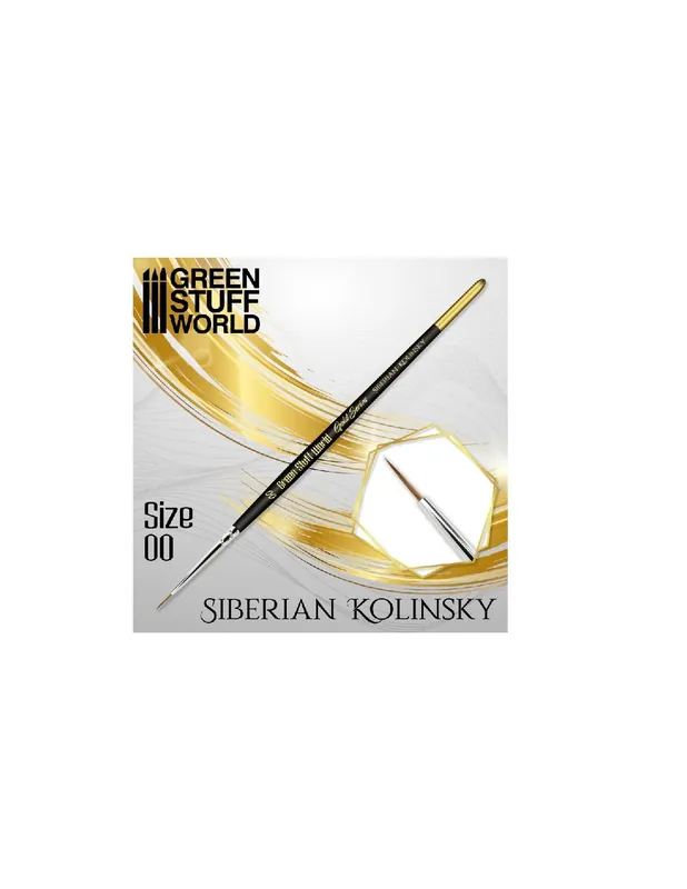 Reduceri Green Stuff 507171 Siberian Kolinsky Brush - Size 1