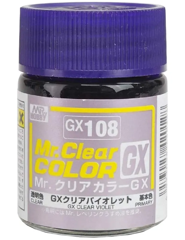 Mr. Hobby GX-108 Mr. Color- Clear Violet (18ml) Preț redus