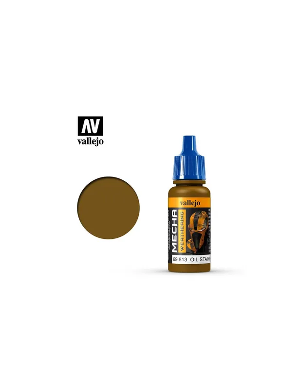 Comandă acum Vallejo 69813 Mecha Color Oil Stains (Gloss) 17ml