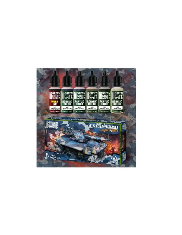 Retur gratuit Green Stuff 507744 Paint Set - Urban Camo