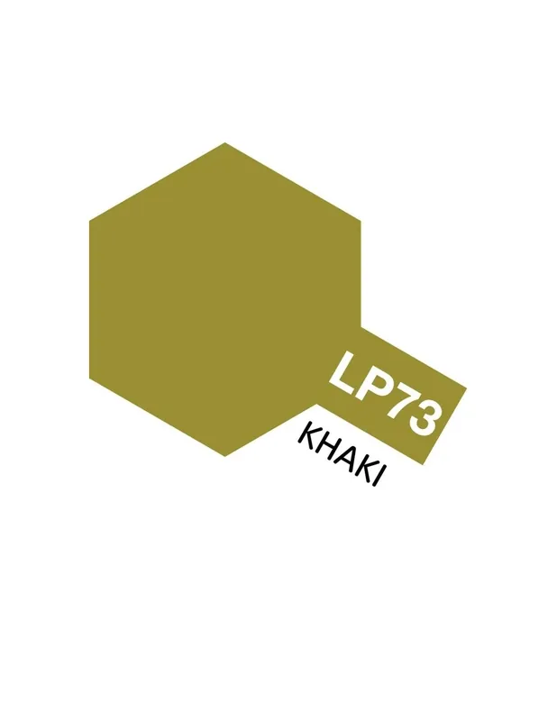 Plată sigură Tamiya 82173 LP-73 Khaki - Laquer Paint 10 ml