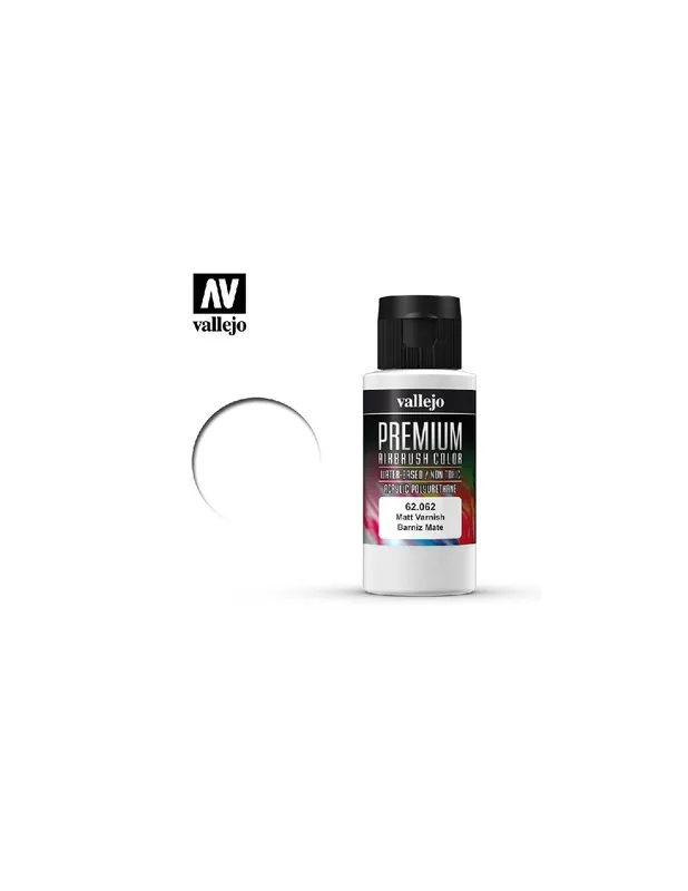 Reducere Vallejo 62062 Premium Matt Varnish 60ml