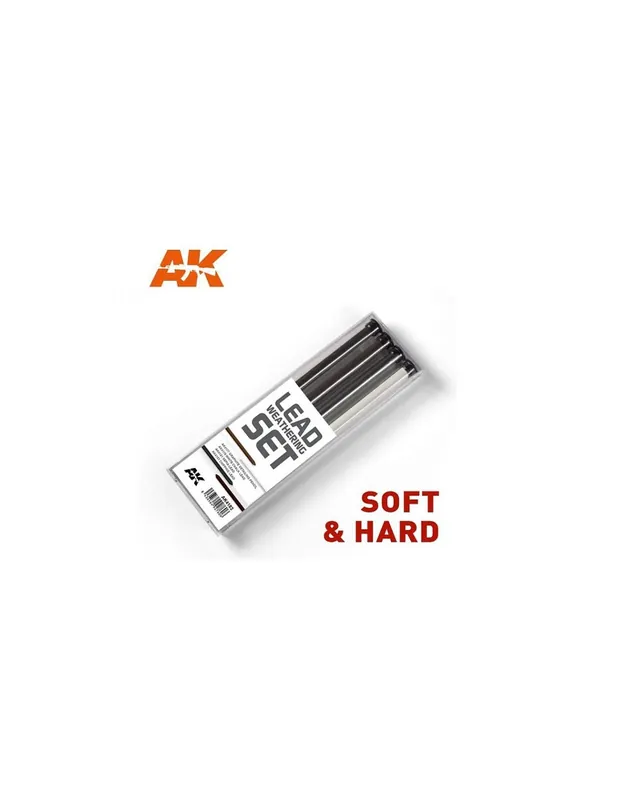 Preț promoțional AK Interactive AK4188 Lead Weathering Set (Hard)