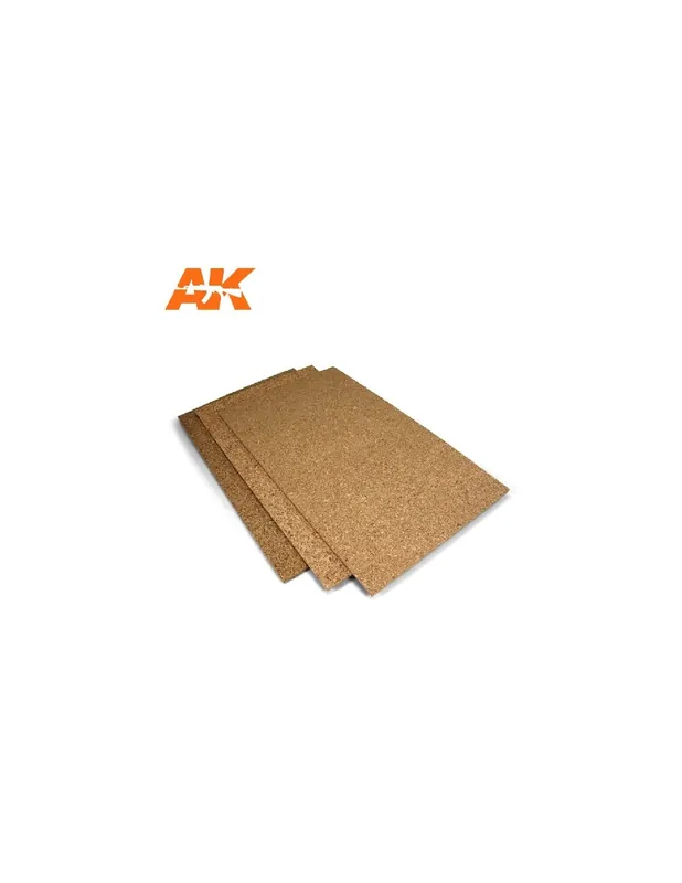 AK Interactive 8046 Cork Sheet 1mm Fine Grained Cel mai vândut