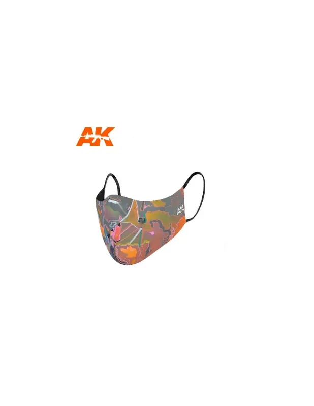 AK Interactive 9097 Face Mask Urban Camouflage 02 Promoție