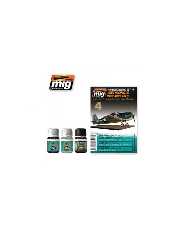 Ofertă A.MIG-7417 WWII Pacific US Navy Airiplanes