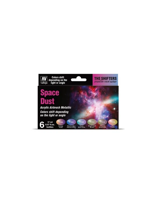 Retur ușor Vallejo 77091 Space Dust (6x17ml)