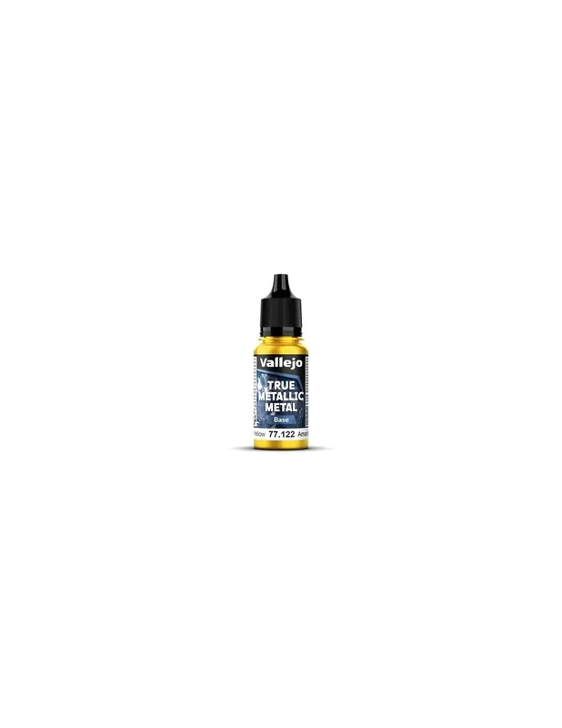 Cel mai bun preț Vallejo 77122 True Metallic Metal Radiant Yellow 18ml