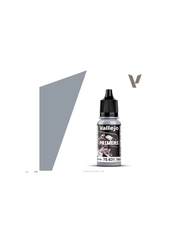Vallejo 70631Acrylic Primer - Chainmail Silver 18ml Preț redus