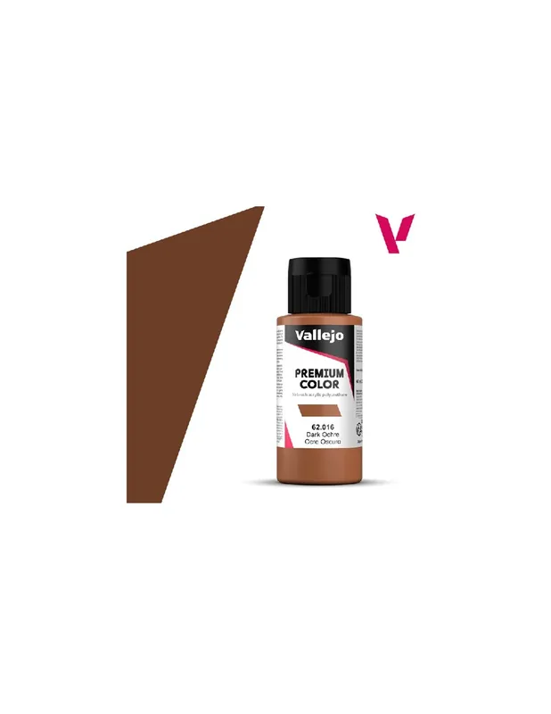 Popular Vallejo 62016 Premium Colors Dark Ochre 60ml