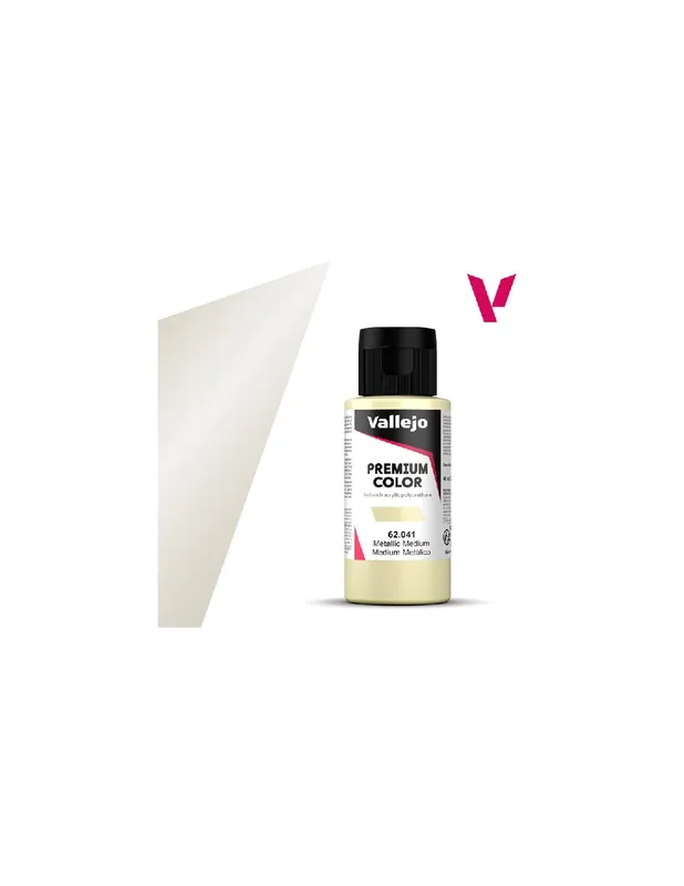 Vallejo 62041 Premium Airbrush Metallic Medium 60ml Ultima șansă