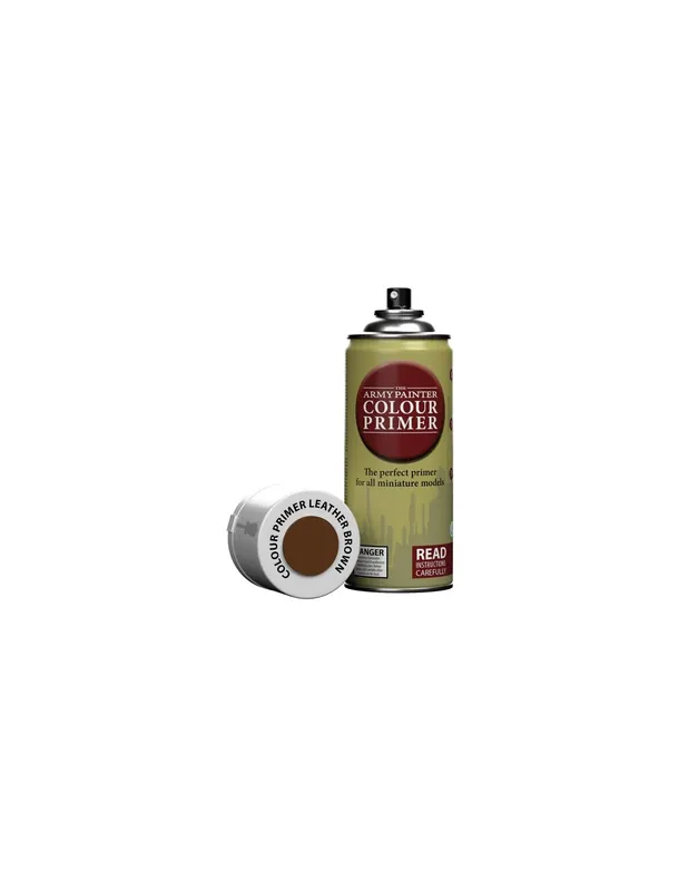 Ofertă The Army Painter CP3004 Colour Primer, Leather Brown Spray 400ml