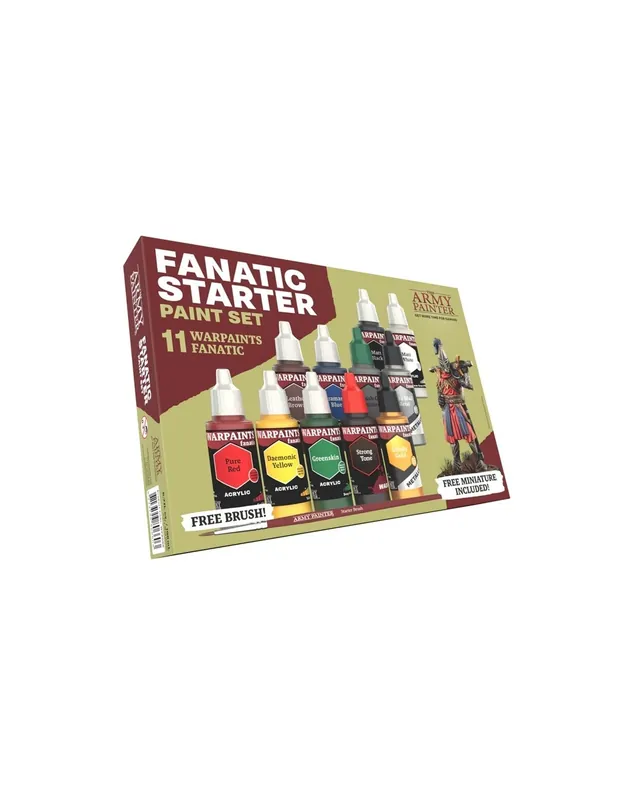 Disponibil imediat The Army Painter WP8066 Warpaints Fanatic - Starter Set
