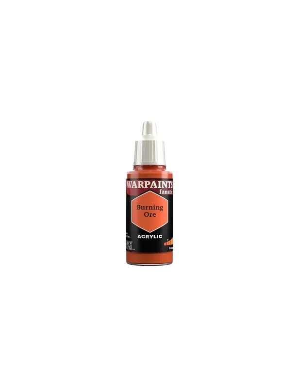 Premium The Army Painter Warpaints Fanatic WP3098 Burning Ore 18ml