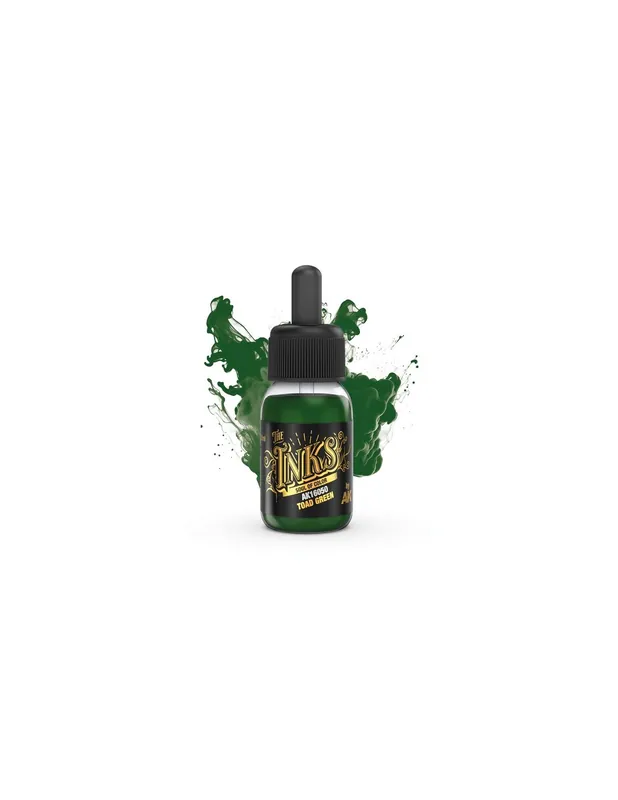 AK Interactive Ink 16050 Toad Green 30ml Livrare expres