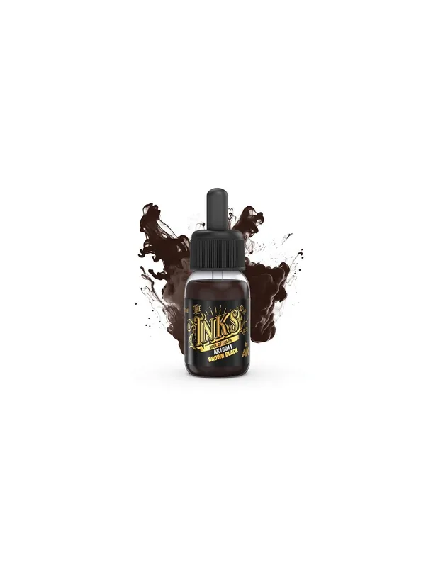 AK Interactive Ink 16011 Brown Black 30ml Cel mai bun preț