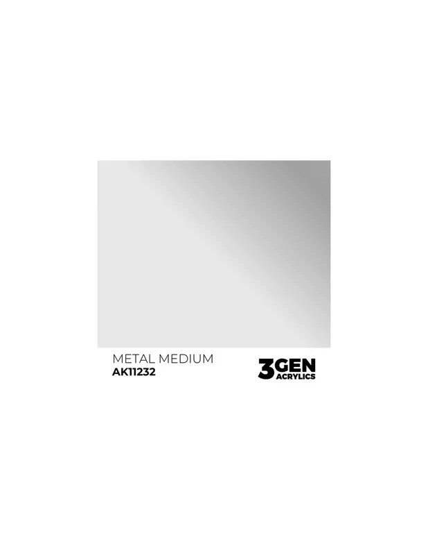 AK Interactive 3GEN AK11232 Metal Medium 18ml Noutate