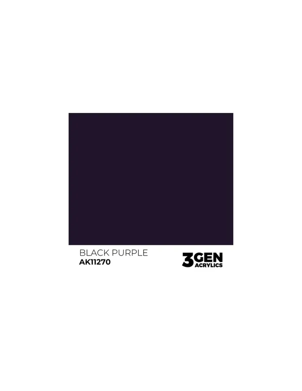Comandă acum AK Interactive 3GEN Color Punch AK11270 Black Purple 18ml