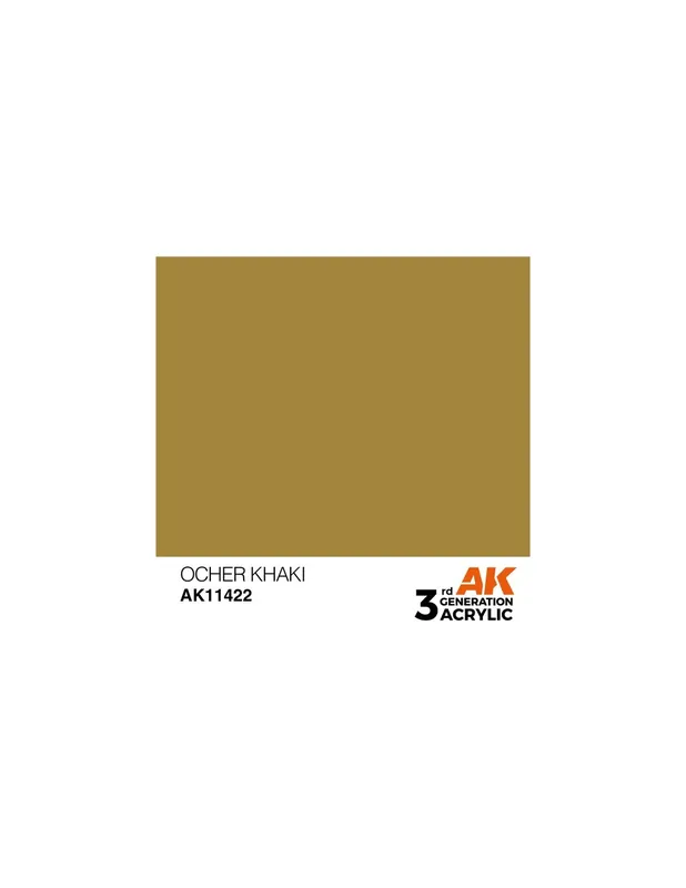 Cel mai bun preț AK Interactive 3GEN Figure AK11422 Ocher Khaki 18ml