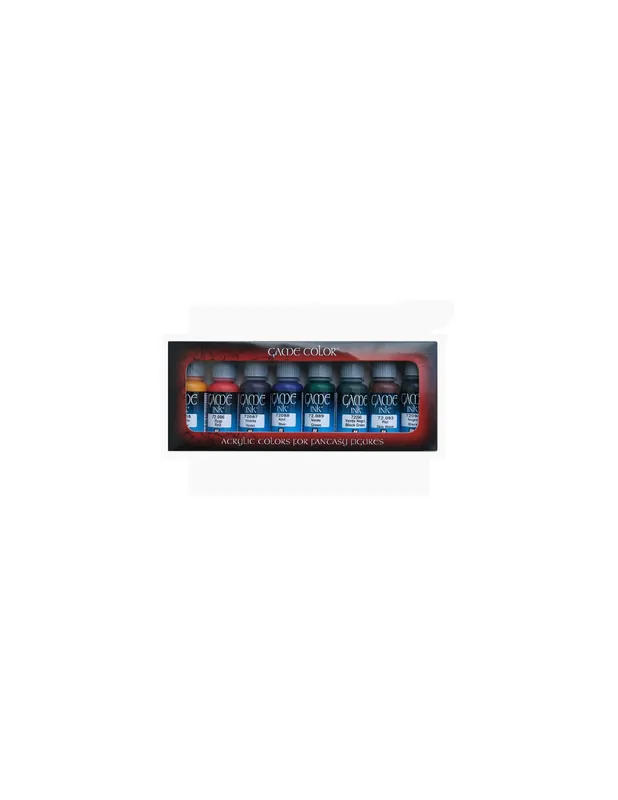 Livrare expres Vallejo 72296 Game Color Set - Inks (8 x 17ml)