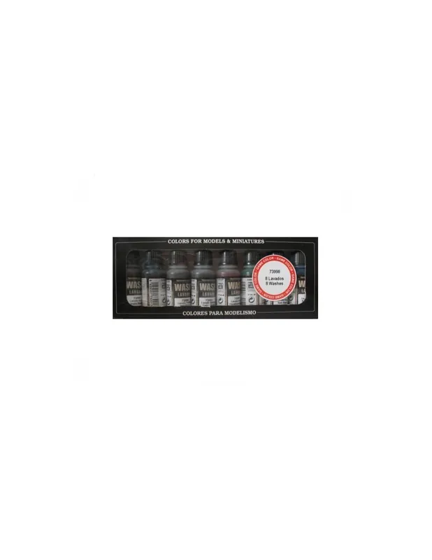Ofertă specială Vallejo 73998 Game Color Set - Washes (8 x 17ml)