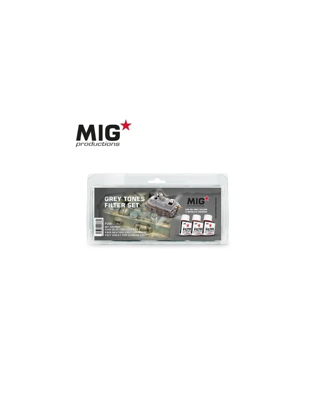 Bestseller MIG Production P266 Grey Tones Filter Set